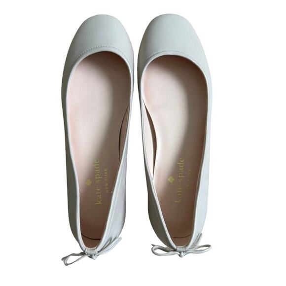 NWB Kate Spade Flora Ballet Flats Nude/Pink 6.5 - Picture 2 of 9